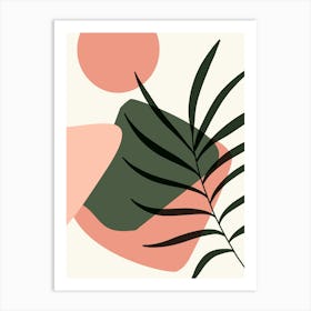 Tropical Abstract Art Print