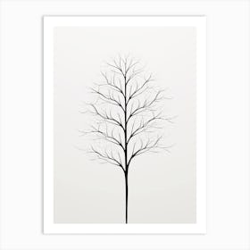 Bare Tree Art Print