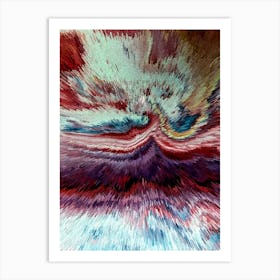 Acrylic Extruded Painting 429 Art Print