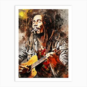 Bob Marley 5 Art Print