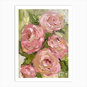 Pink Roses 7 Art Print