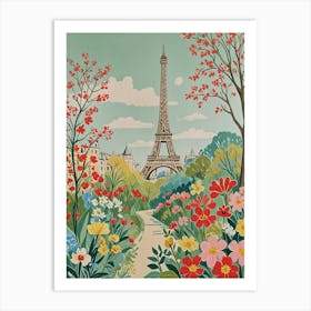 Paris Garden Art Print