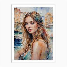 Mermaid 14 Art Print