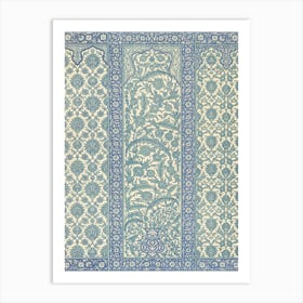 Arabic Pattern, La Decoration Arabe By Emile Prisses D’Avennes,Digitally Enhanced Lithograph From Our Own Art Print