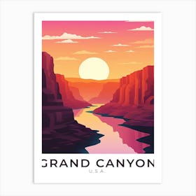 Usa Grand Canyon Travel 1 Art Print