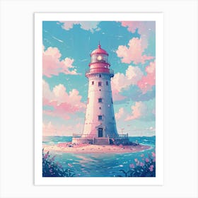 Lighthouse 4 Art Print