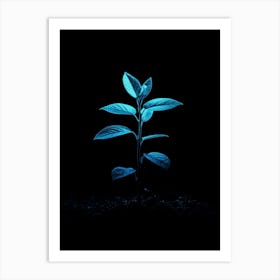 Neon Plant 21 Art Print