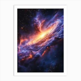 Galaxy In Space 6 Art Print