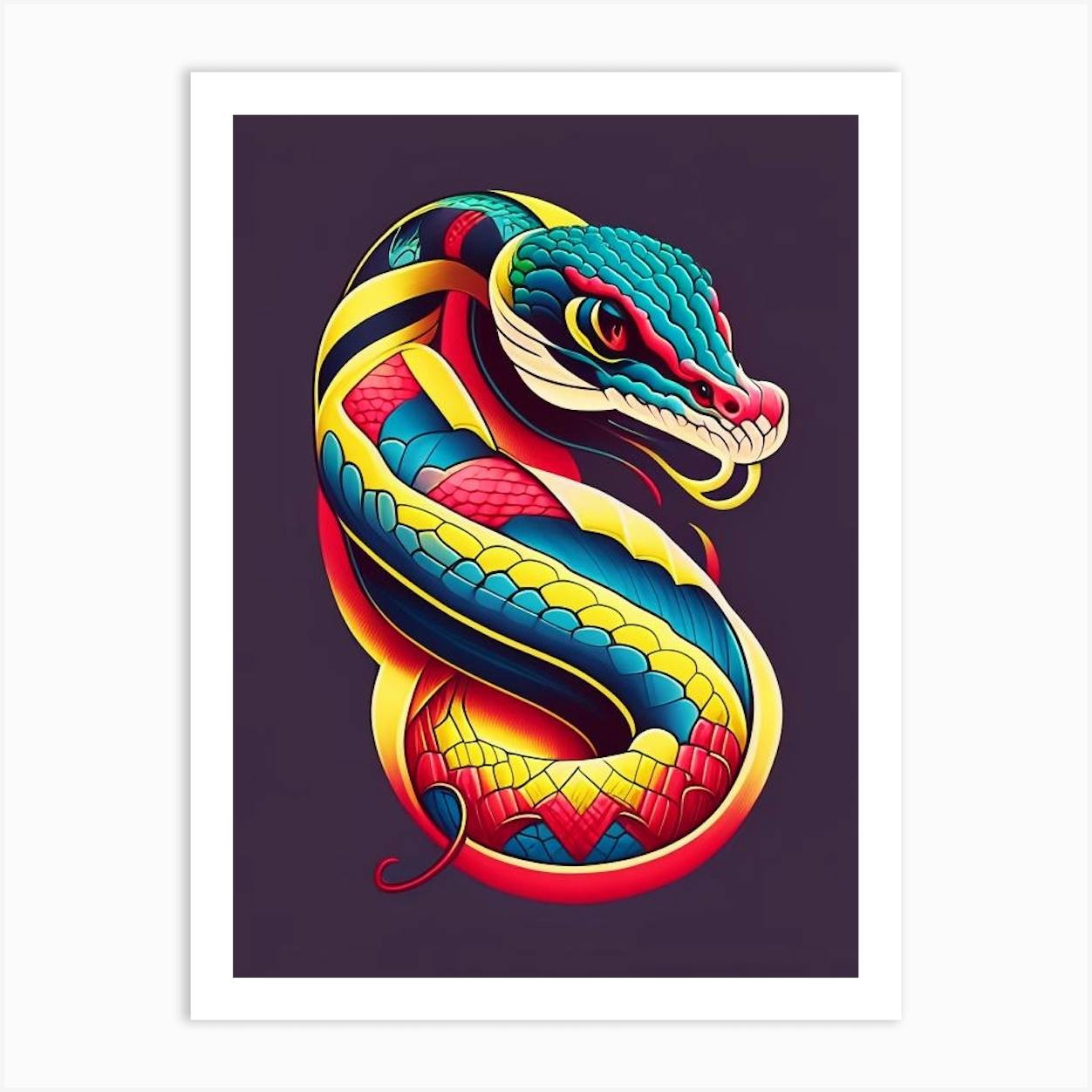 Cobra Snake Tattoo by Mike DeVries: TattooNOW