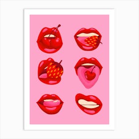 Fruity And Flirty Art Print