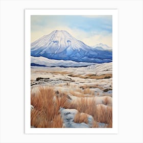 Tongariro National Park New Zealand 2 Copy Art Print