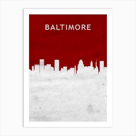 Baltimore Maryland Art Print