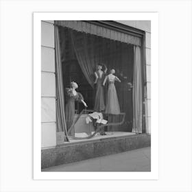 Surrealistic Window Display, Bergdorf Goodman, New York City By Russell Lee 1 Art Print