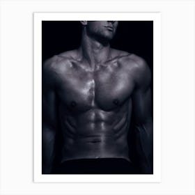 Muscular Man 4 Art Print