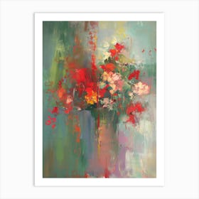 Flowers In A Vase 108 Art Print