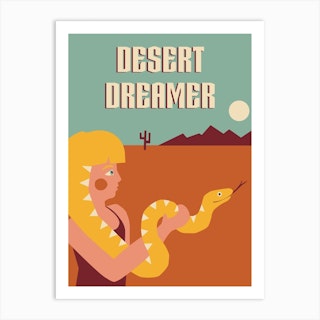 Desert Dreamer Art Print