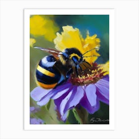 Bumblebee 3 Painting Art Print