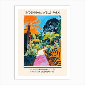 Sydenham Wells Park London Parks Garden 3 Art Print