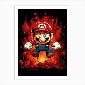 Super Mario Bros Art Print