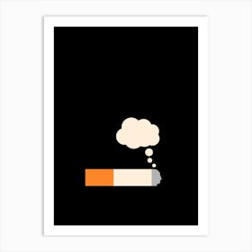 Cigarette Daydreams Art Print