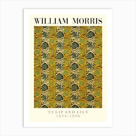 William Morris Tulip And Lily Art Print