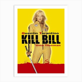 Kill bill official Art Print