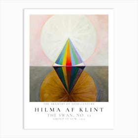 Hilma Af Klint Swan 13 Art Print