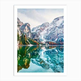 Autumn In The Alps 6 Art Print