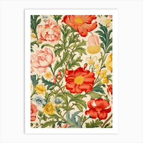 Floral Print 12 Art Print