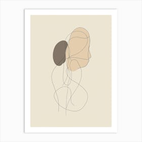 Portrait Of A Woman Art Print