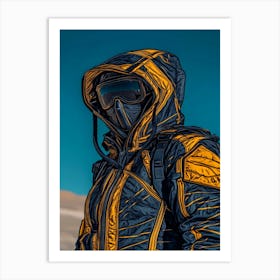 Scuba Diver 2 Art Print