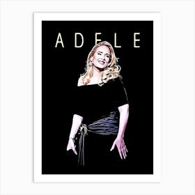 Adele 4 Art Print