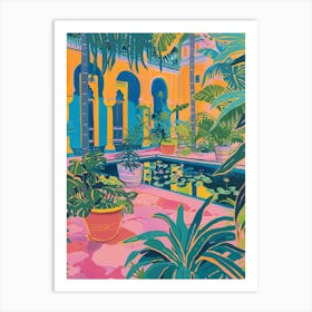 Tropical Garden 34 Art Print