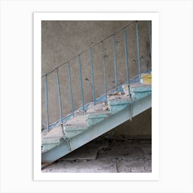 Architecture The Stairs Art Print