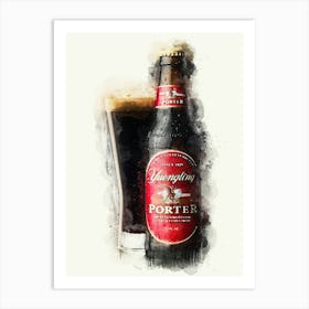 Yuengling Porter Art Print