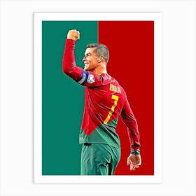 Cristiano Ronaldo, Cr7 (2) Art Print