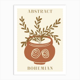 Abstract Bohemian 31 Art Print