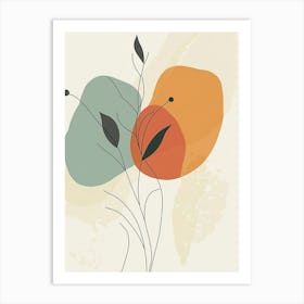 Abstract Flower Canvas Print 10 Art Print