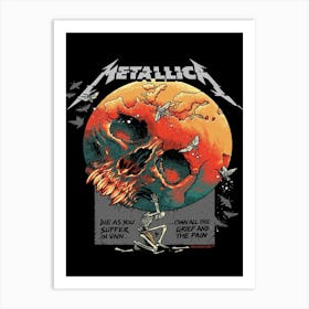 Metallica Atlas Rise Limited Edition Poster Home Decor Poster Canvas Art Print