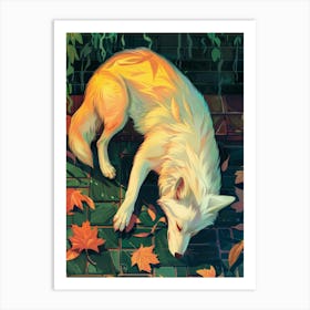 White Wolf 2 Art Print