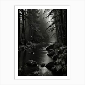 Dark Forest 1 Art Print