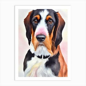 Petit Basset Griffon Vendeen 3 Watercolour Dog Art Print