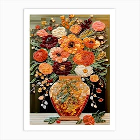 Vase Of Flowers Art Print