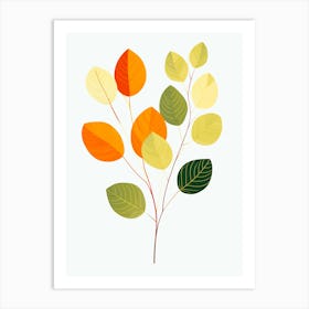 Autumn Leaves Art Print