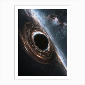 Black Hole 15 Art Print