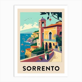 Sorrento 2 Vintage Travel Poster Art Print