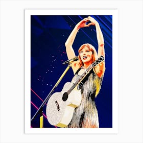 Art Of Taylor Art Print