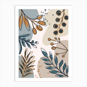 Autumn Leaves 5 Art Print