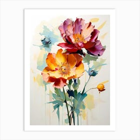 Flowers By Robert Wilson Art Print