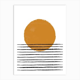 Sunset Art Print